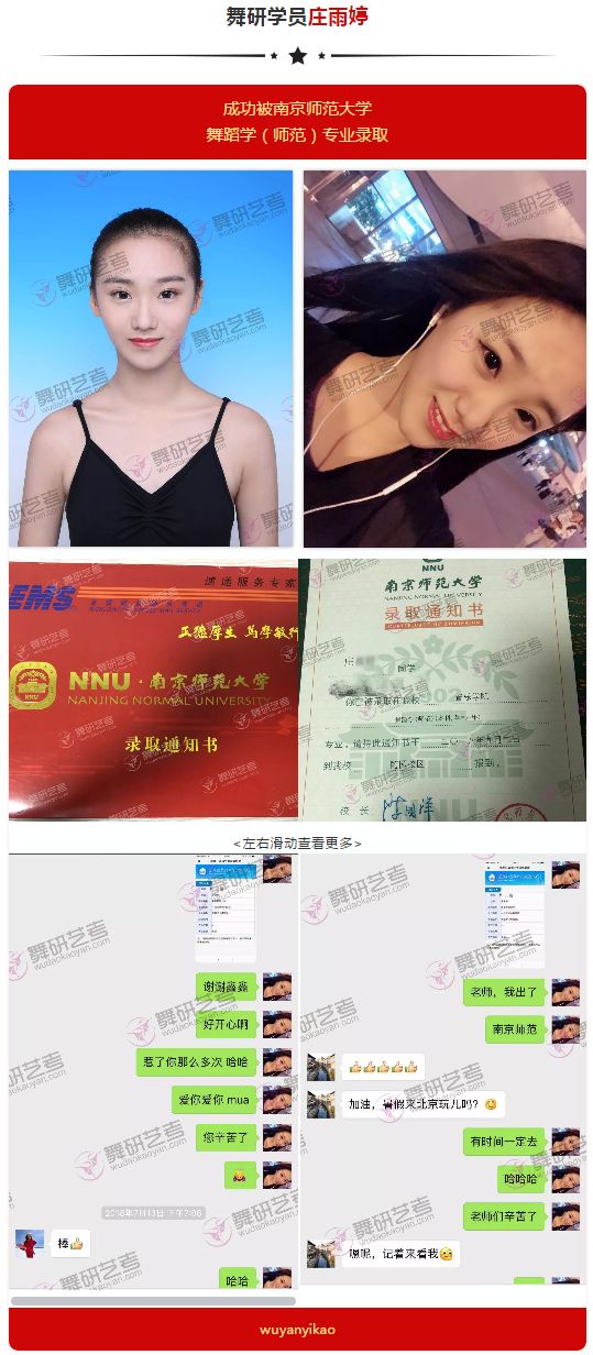 喜报！<华东地区>舞研成功学员光荣榜！