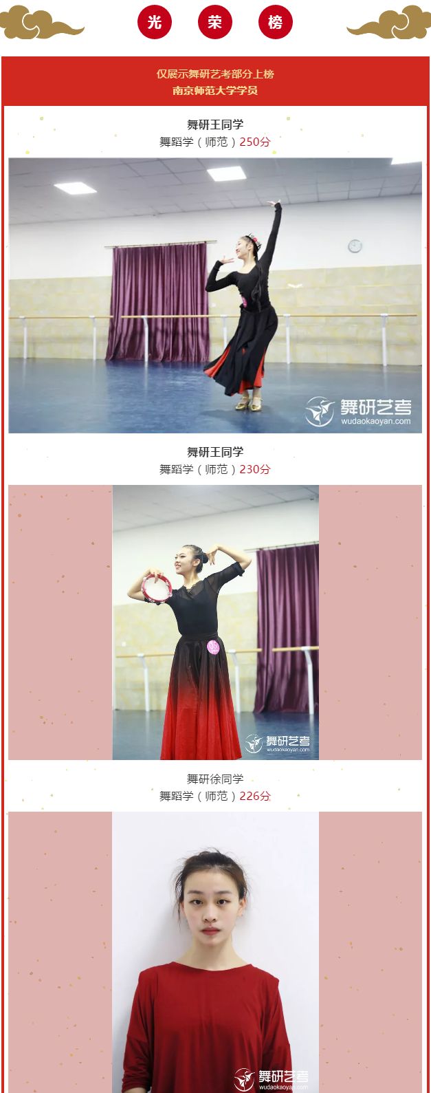 南师大捷报！舞研学员喜报频传，再创佳绩！