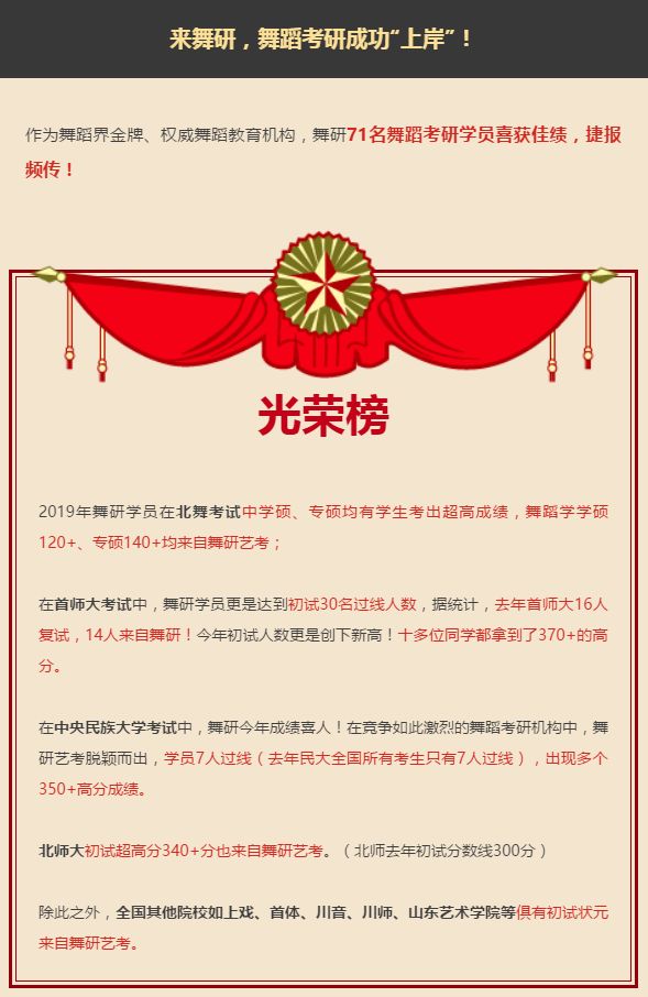1赞抵10元！转发抢舞研舞蹈考研清明营名额！