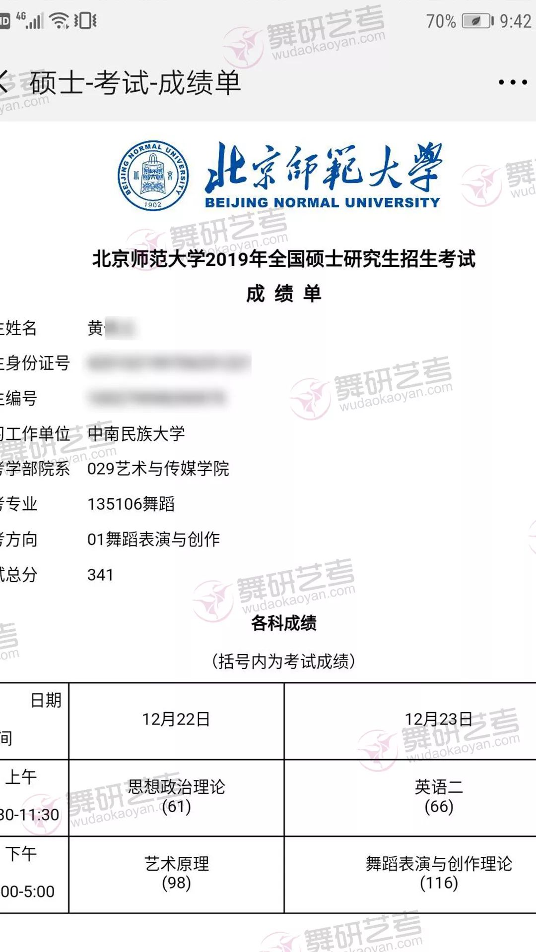 1升华！诠释由枯燥到热爱，学姐一战成功上岸北师！