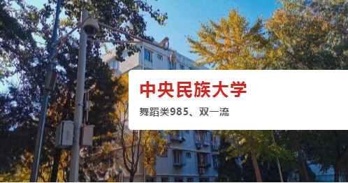 舞蹈考研名校推荐之【中央民族大学】，舞研艺考独家解析！