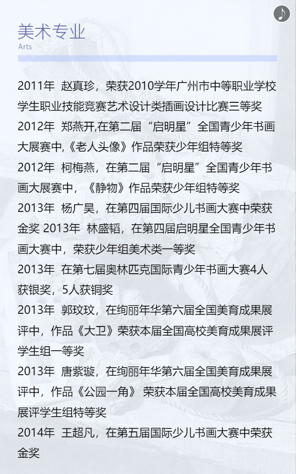 2020年广州市艺术学校招生简章