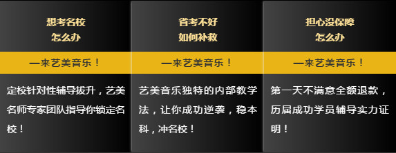 搶報(bào)！藝美音樂2020屆?？紱_刺班，金榜題名進(jìn)名校！