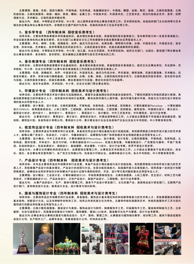 2020年云南民族大學(xué)藝術(shù)類招生簡(jiǎn)章