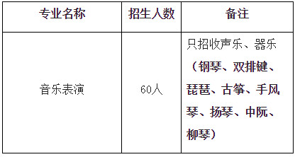 2020年西南交通大學音樂表演招生簡章