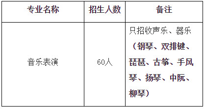 2020年西南交通大学音乐表演招生简章