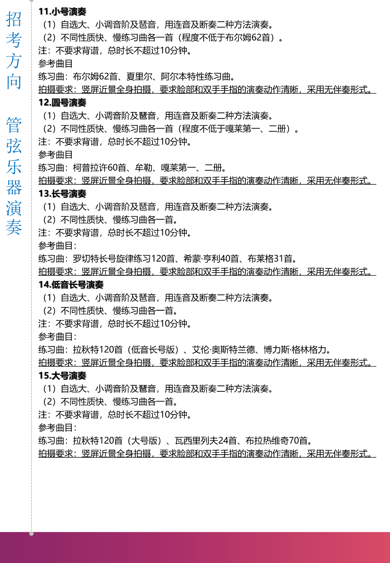 2020上海音乐学院本科艺术类专业招生简章调整版