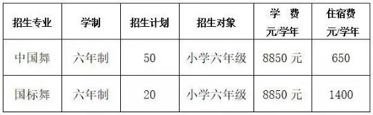 广东舞蹈学校|2020年招生考试 - 广州考区初试