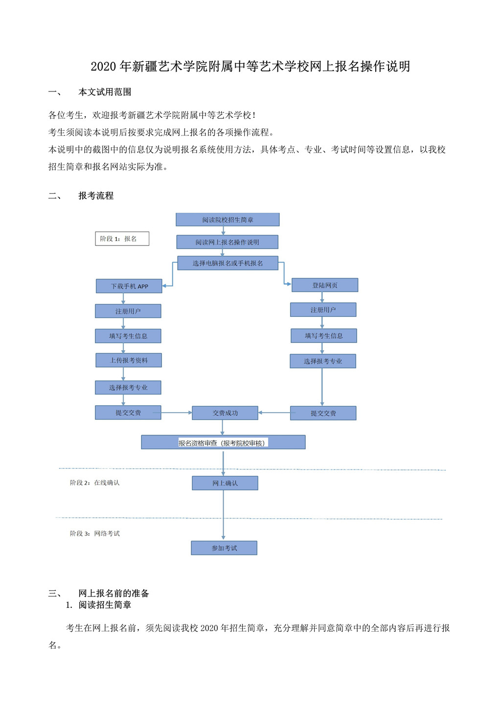 2020年新疆藝術(shù)學(xué)院附屬中等藝術(shù)學(xué)校招生簡章