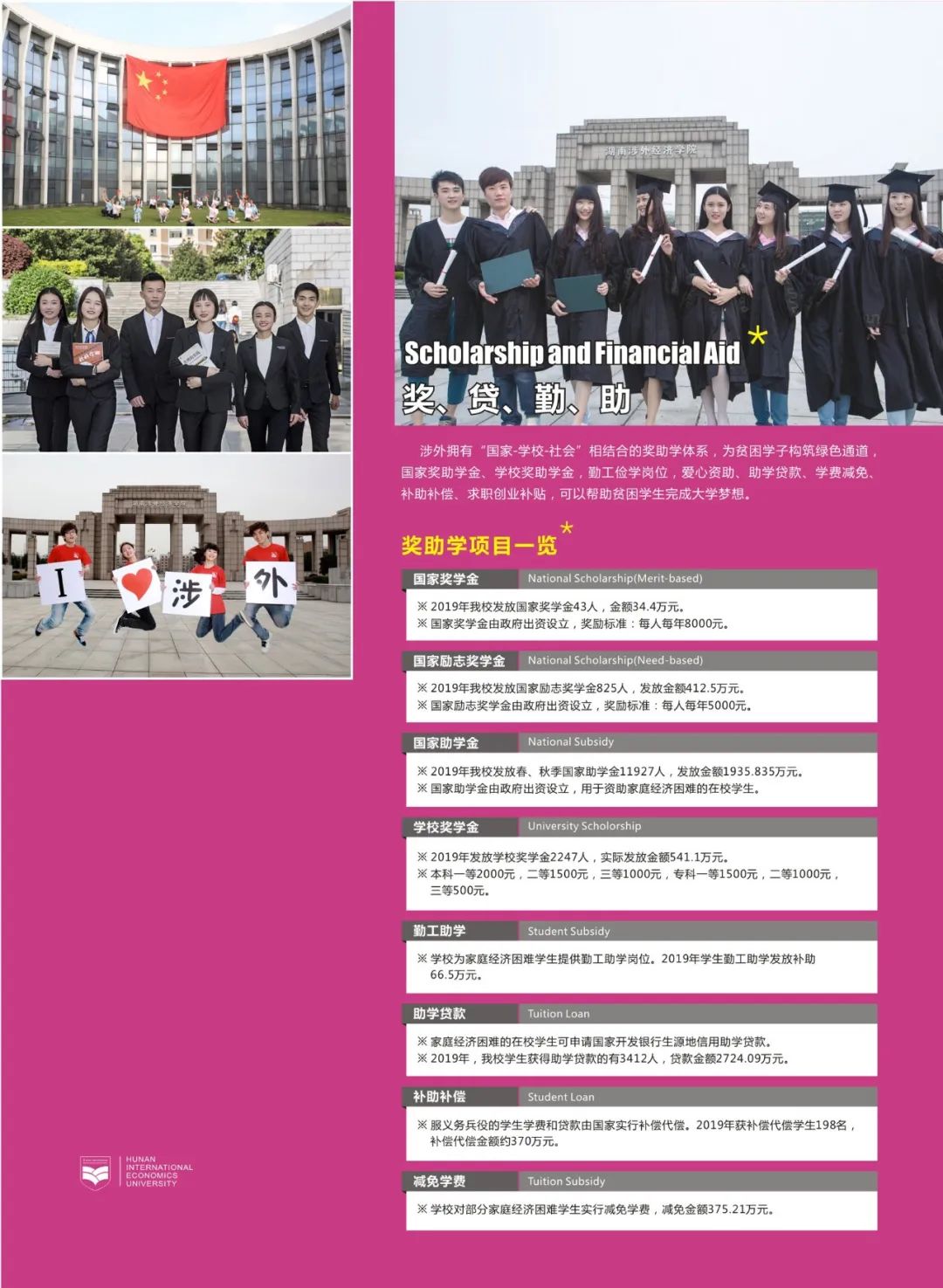 2020年湖南涉外經(jīng)濟(jì)學(xué)院招生簡(jiǎn)章畫冊(cè)