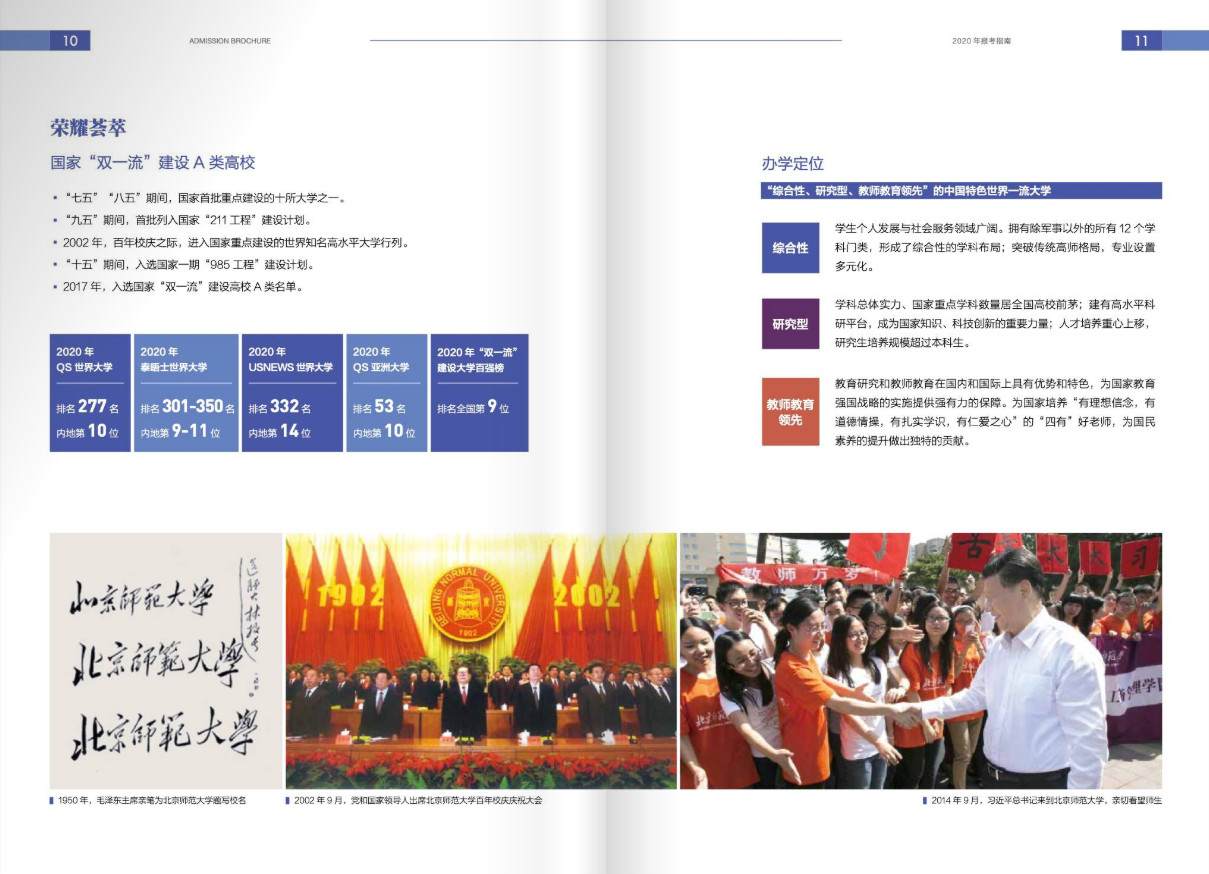 2020年北京师范大学报考指南