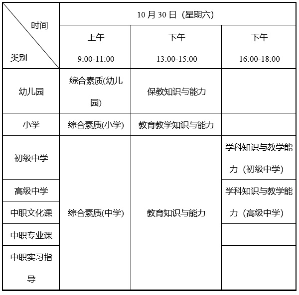 湖南省2021年下半年中小学教师资格考试（笔试）公告