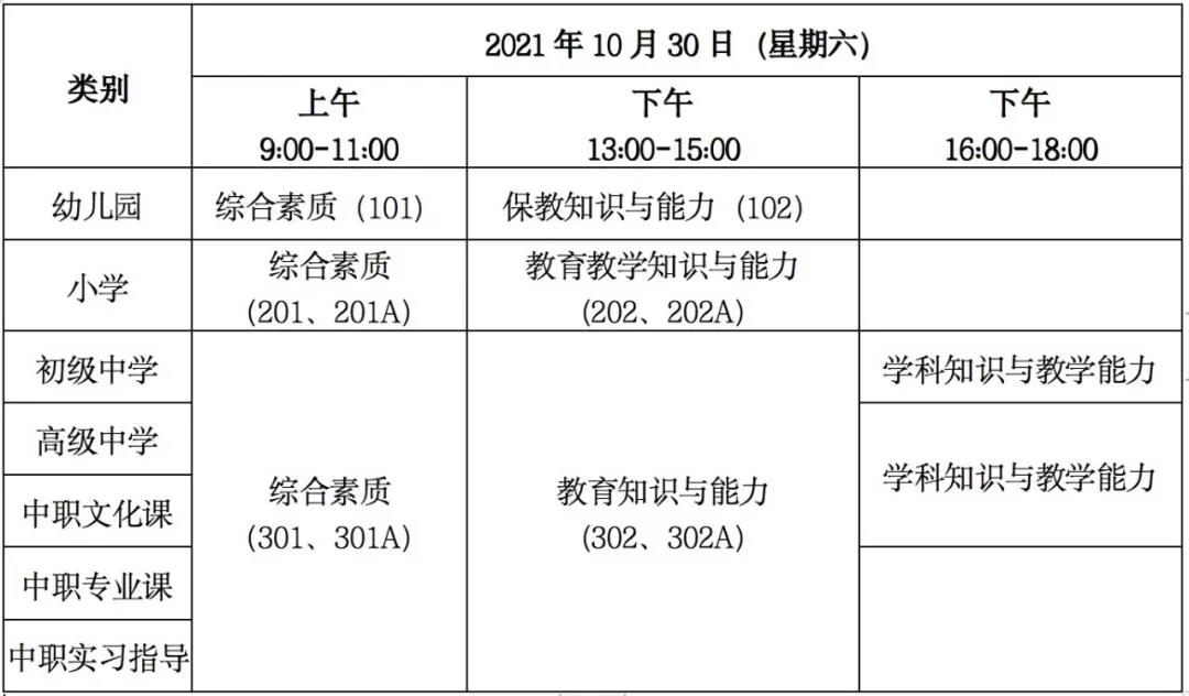 内蒙古2021年下半年中小学教师资格考试（笔试）明天开考！考前再次提醒！