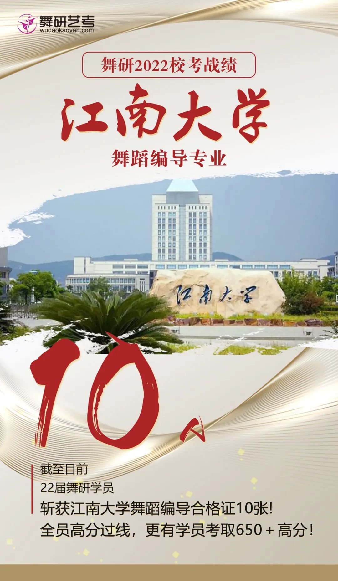 校考捷报！2022江南大学舞蹈校考，舞研多名学员高分上榜，优异成绩一如既往！