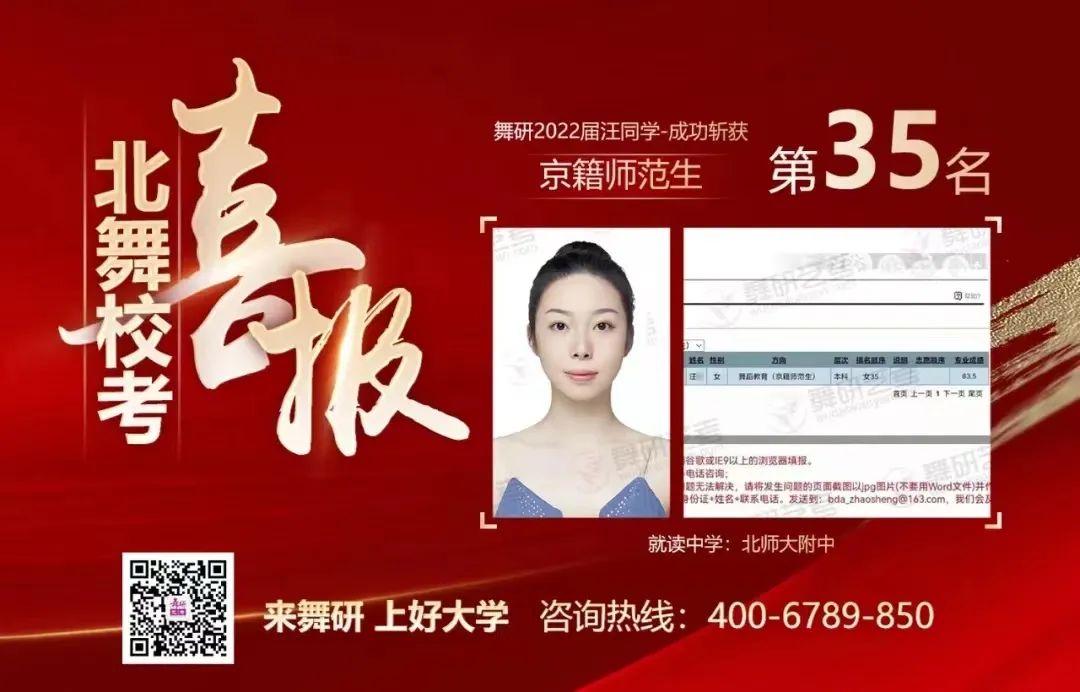 舞研李亚龙老师教学组22届学员舞蹈艺考校考捷报！截至目前已斩获100＋合格证，校考上榜佳音频传！