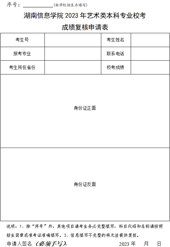 关于公布2023年湖南信息学院艺术类舞蹈专业校考成绩的公告（含专业合格分数线）