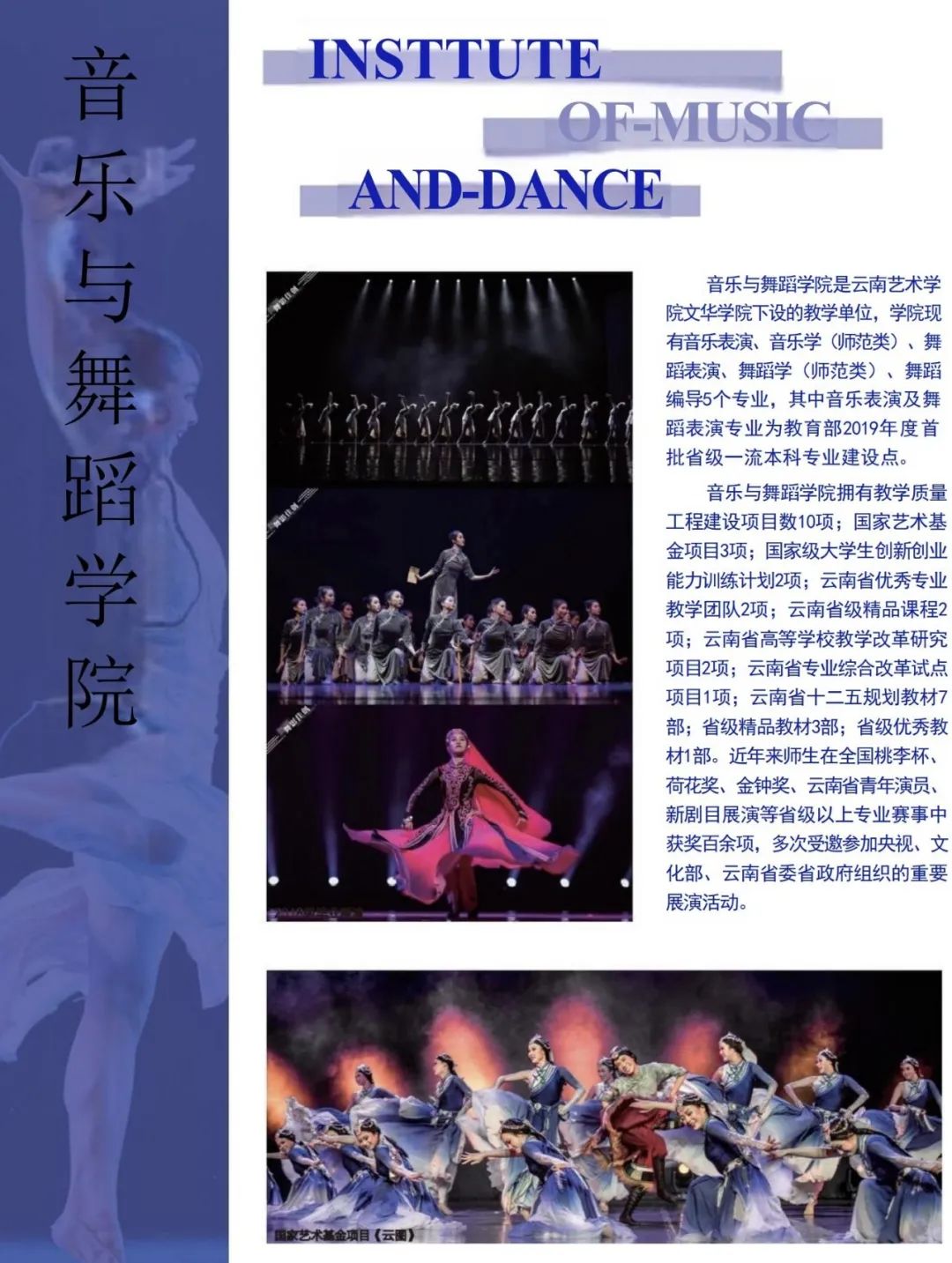 2023年云南藝術學院文華學院音樂舞蹈類本科招生簡章、招生專業及成績使用說明