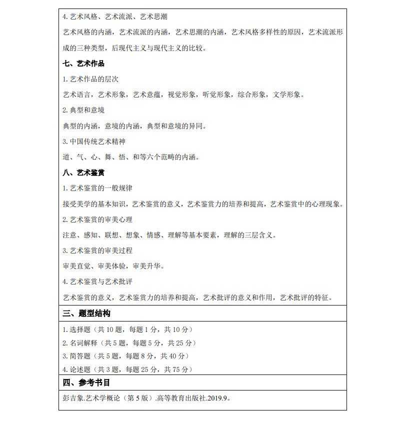 2024年齊齊哈爾大學舞蹈碩士研究生入學考試大綱