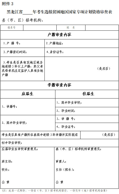 关于做好2024年黑龙江省普通高等学校招生全国统一考试报名工作的通知