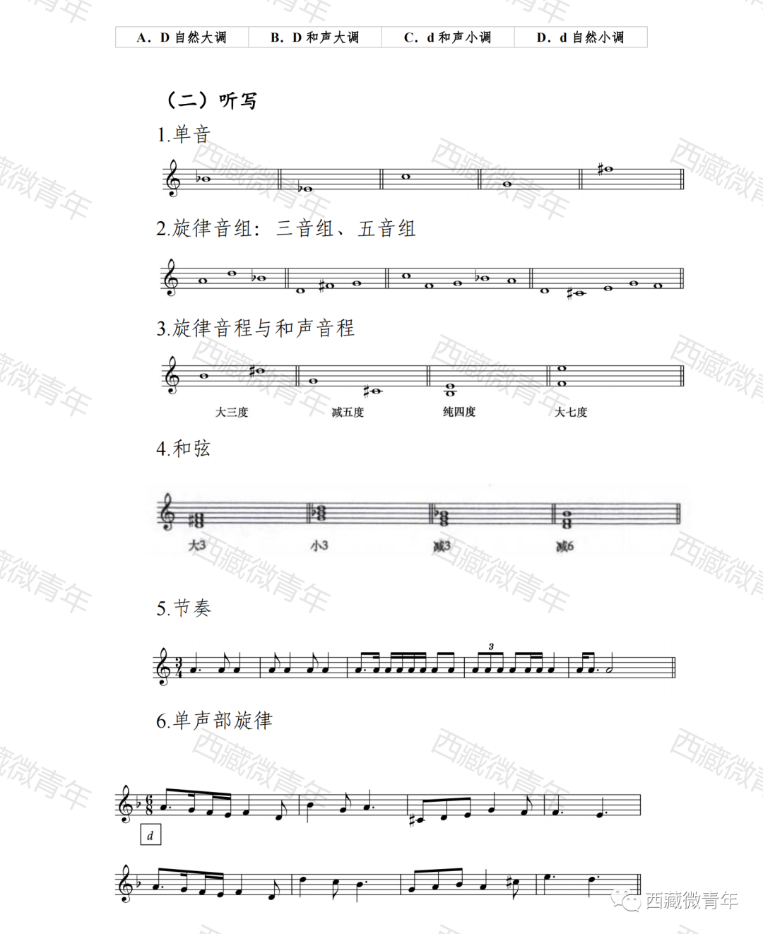 2024年西藏自治区普通高等学校招生艺术类 (音乐类)专业报考简介