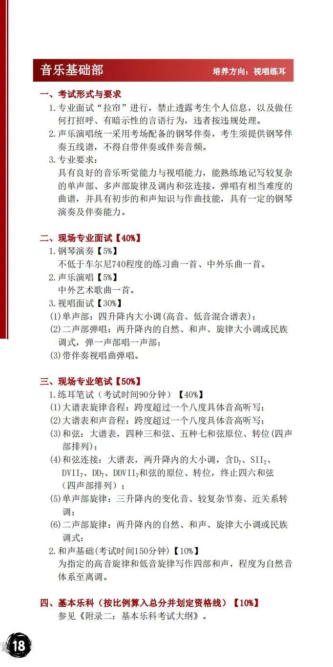 2024年星海音乐学院音乐舞蹈类本科招生简章（含招生计划、报考时间、考试大纲及录取原则）