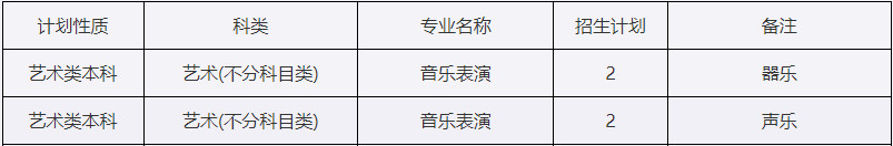 2024年西安外事学院音乐类专业招生计划 2024年西安外事学院音乐类专业招生计划