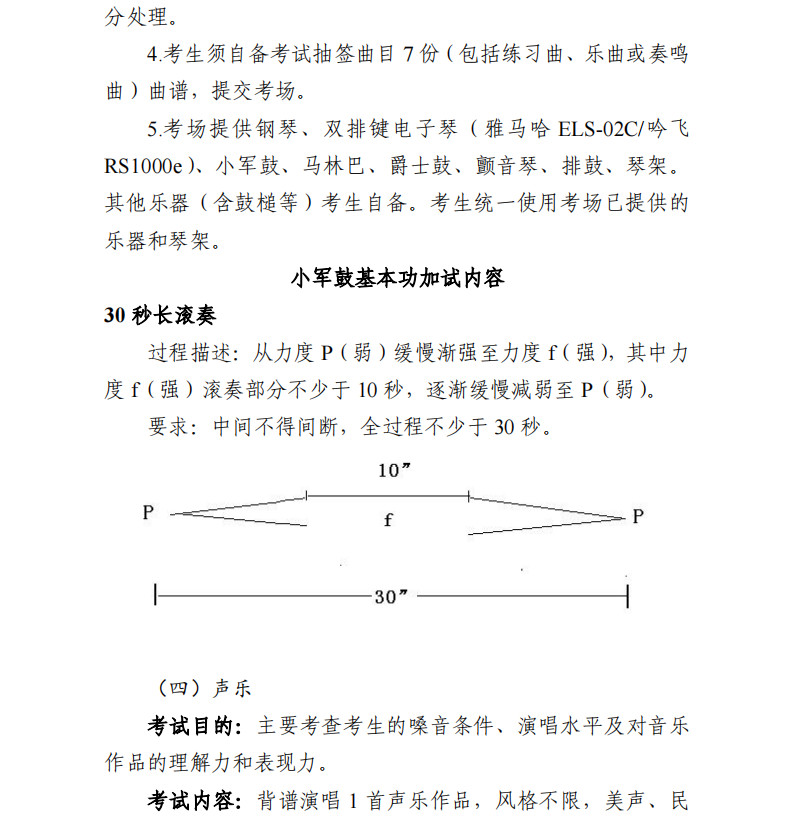 關(guān)于印發(fā)廣東省2025年普通高校招生藝術(shù)類音樂專業(yè)省統(tǒng)考科目考試要求的通知