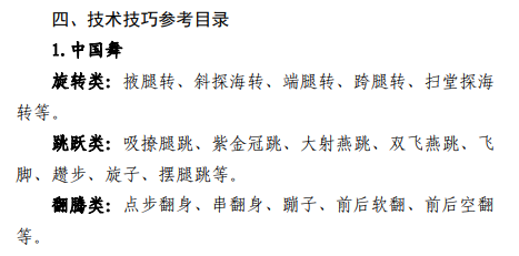 2025年舞蹈省统考考试内容&要求汇总