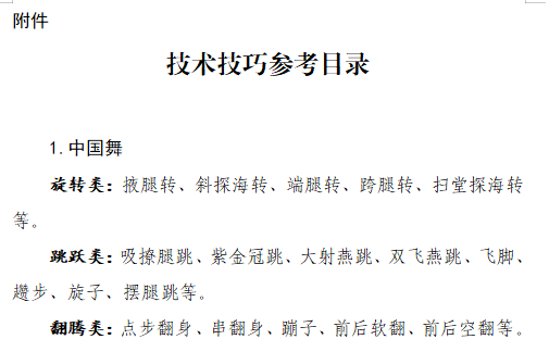 2025年舞蹈省统考考试内容&要求汇总