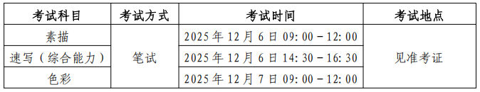 2026年黑龙江省普通高校招生艺术类专业考试时间地点等有关事宜的通知