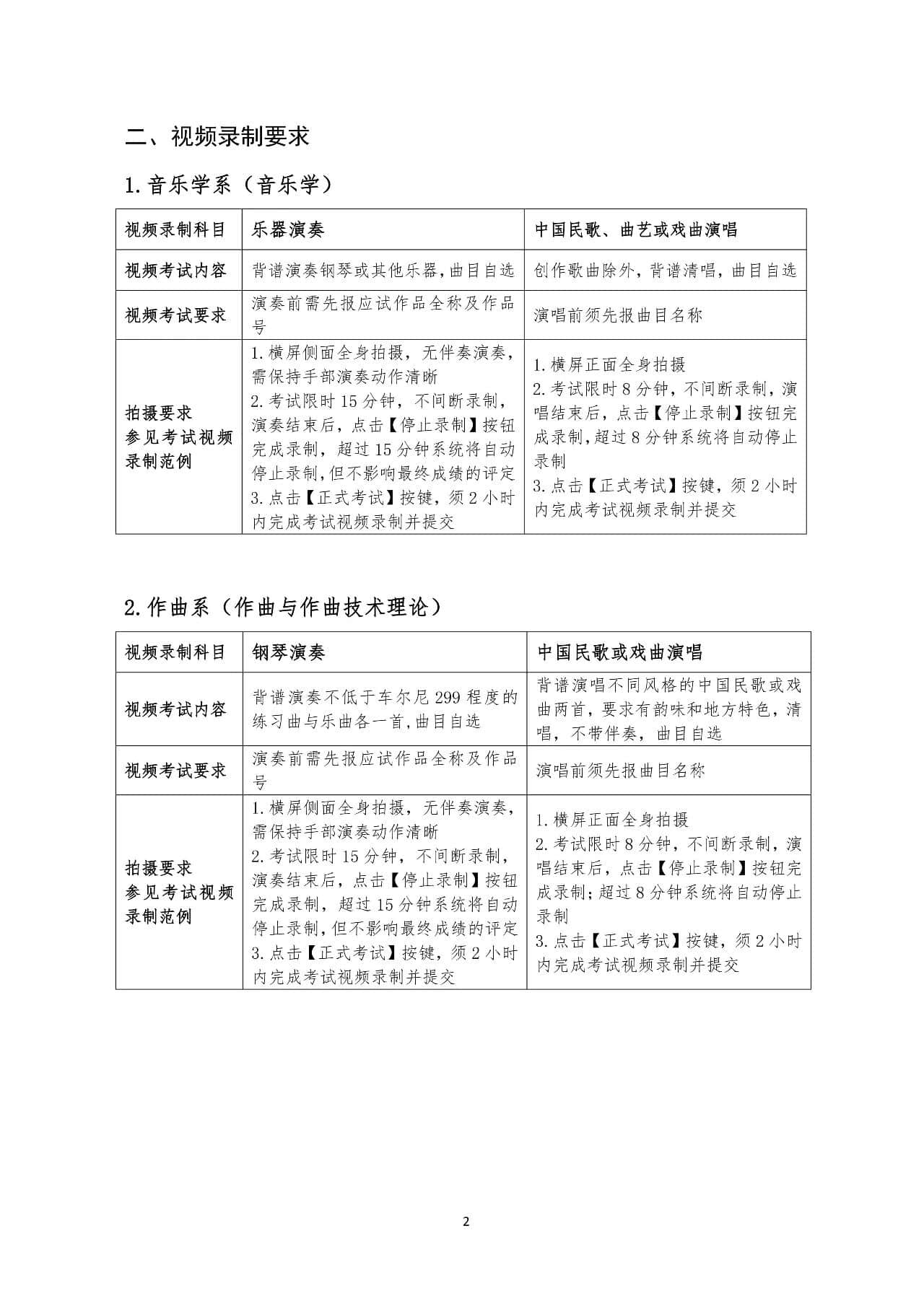 2026年星海音乐学院音乐类、舞蹈类本科招生考试视频录制指引通知