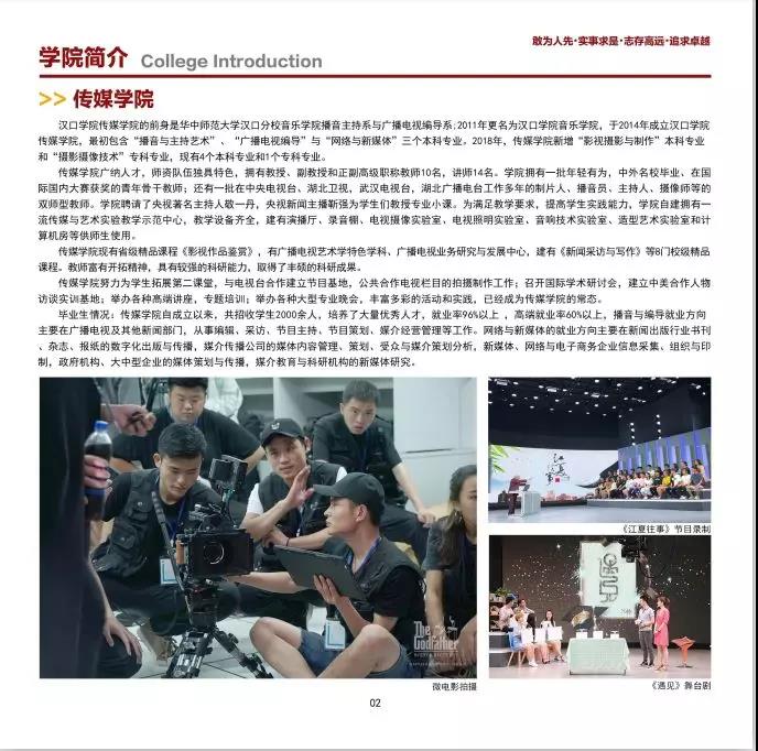 2020年漢口學院藝術類報考指南