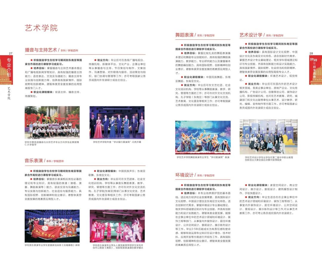 2020年廣西外國語學院招生簡章