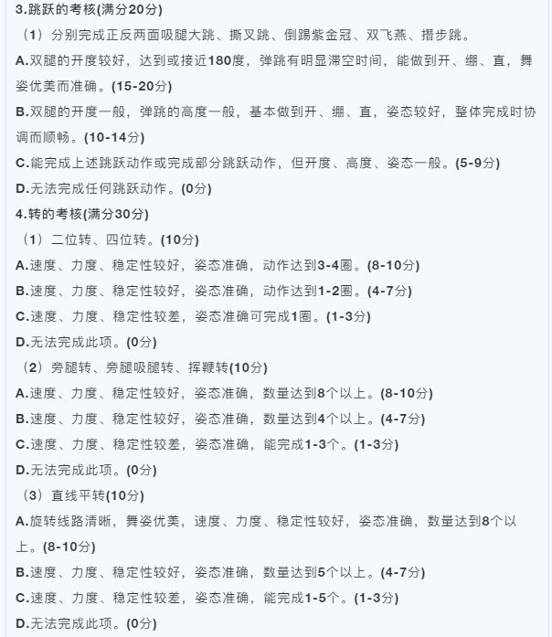 最新!这7省已公布2021年舞蹈类统考大纲 最新!这7省已公布2021年舞蹈类统考大纲