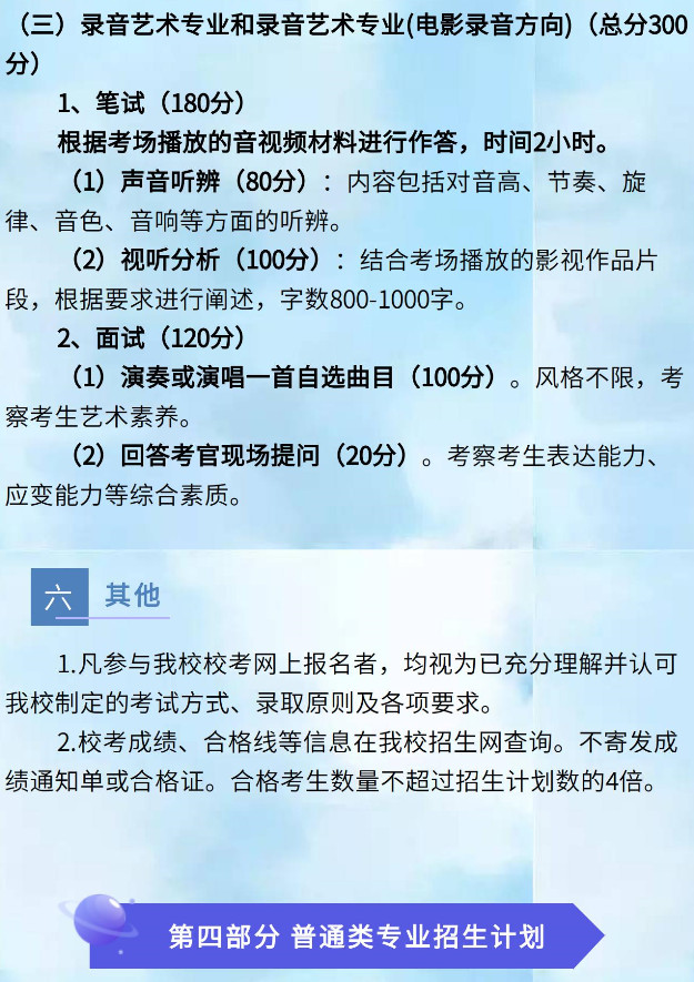 2021年山西传媒学院招生简章 （普通高考） 