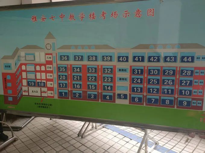 2021年四川省研究生考试各考点考场方位图及温馨小贴士